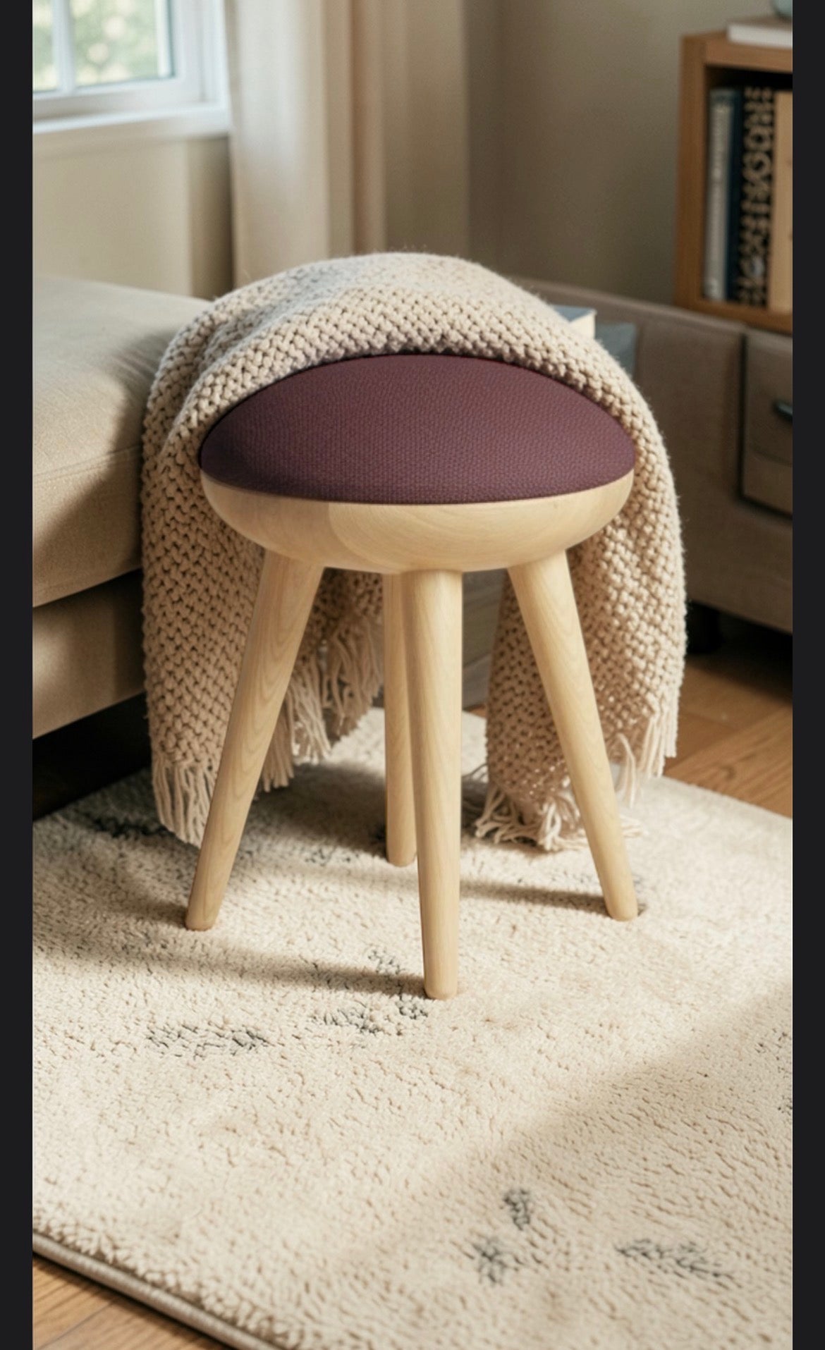 Wooden Kids Adult Stools