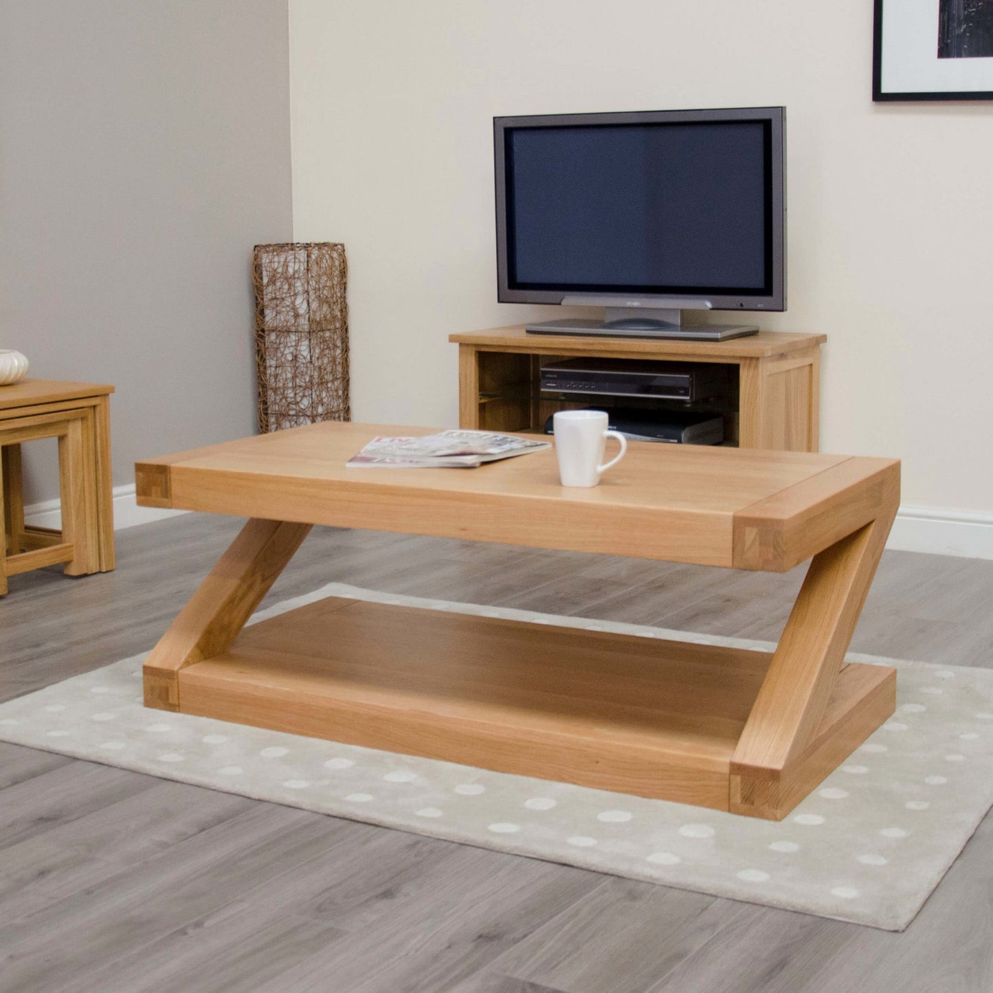 Wooden Coffee Table – Timeless Craftsmanship in Natural Wood