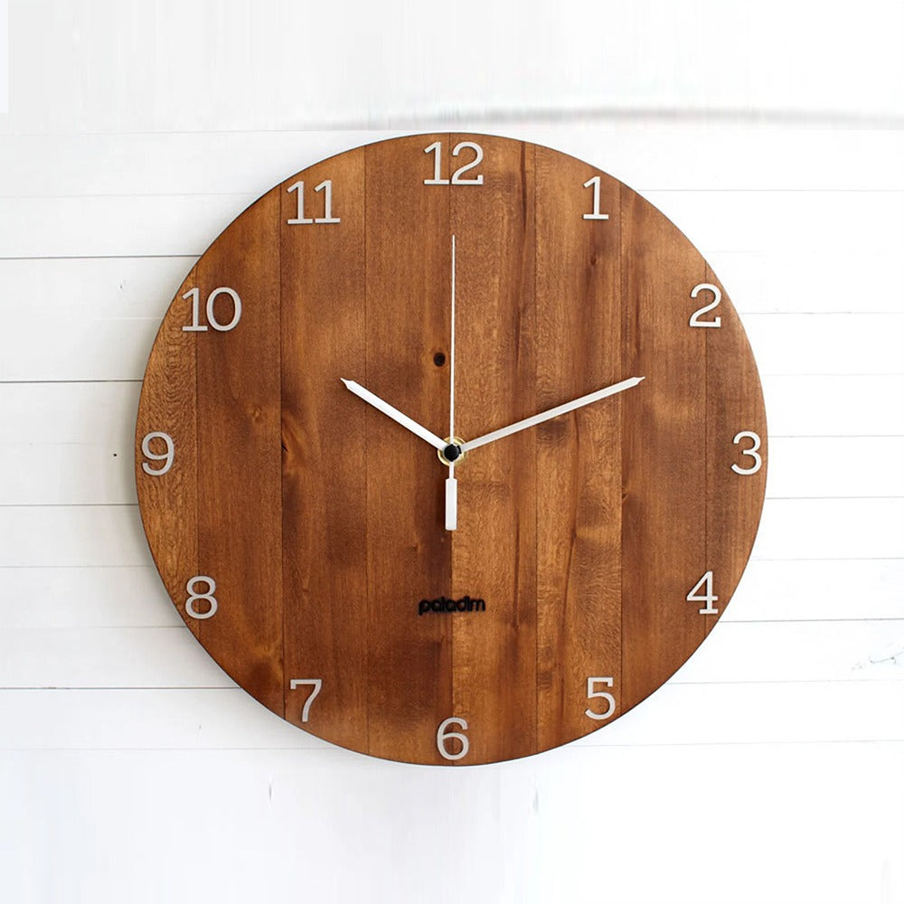 Classic Wooden Wall Clock