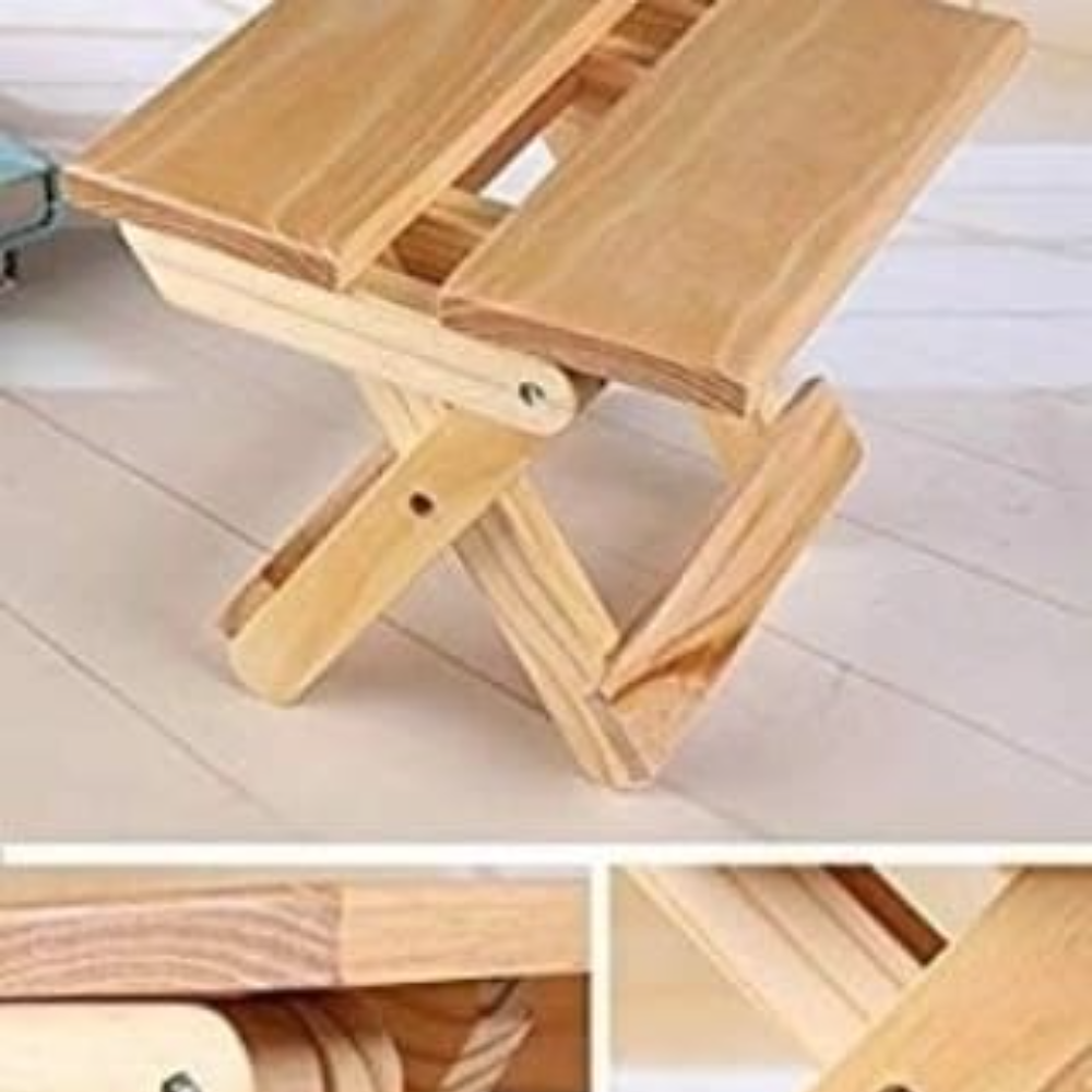 Wooden Folding Bench cum Table