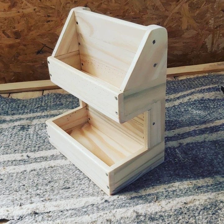 Wooden Wall Hanging Organizer Shelf – Stylish & Functional Wall Storage