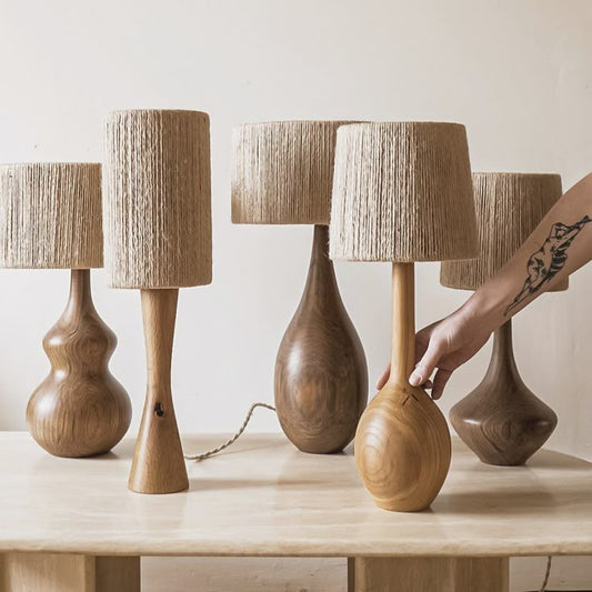 Wooden Table Lamps