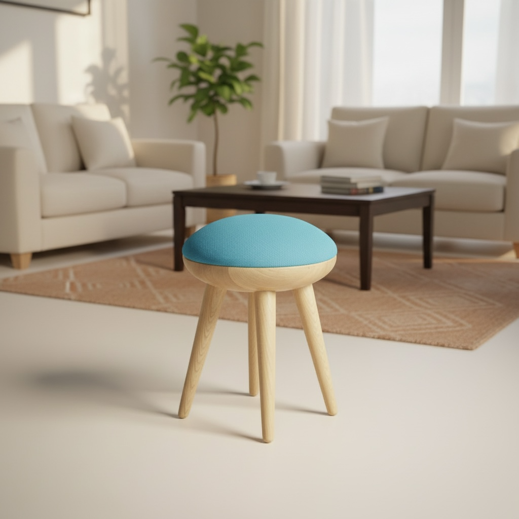 Wooden Kids Adult Stools