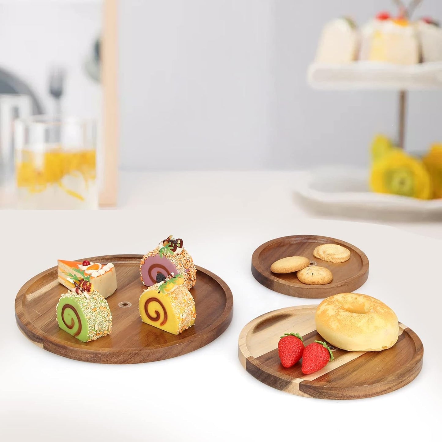 3 Tier- Wooden Cake Stand