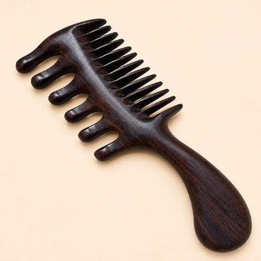 Wooden Scalp Massager- Anti Static Comb