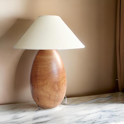 Classic Persian Wooden Table Lamp