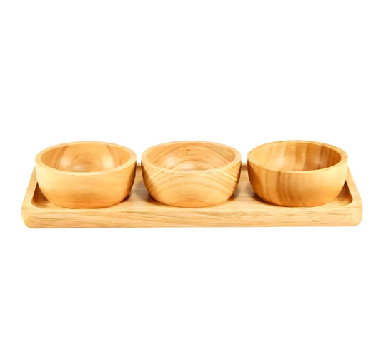 Acacia Wood Relish Set