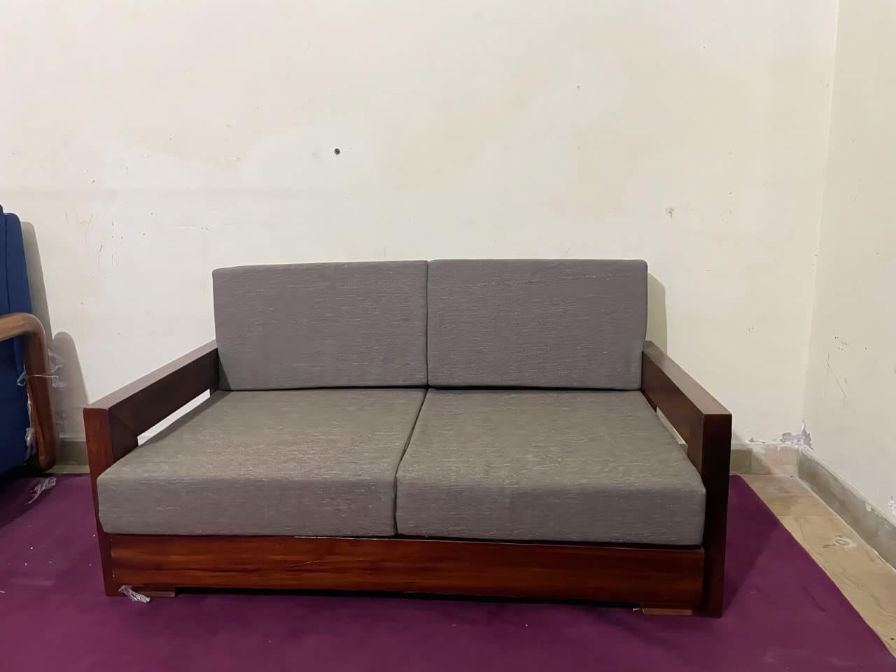 Urban Cube Wooden Sofa Set