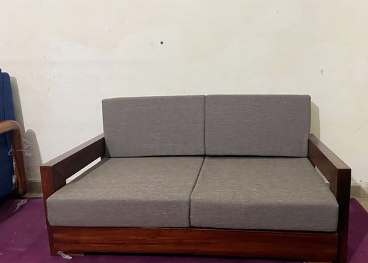 Urban Cube Wooden Sofa Set