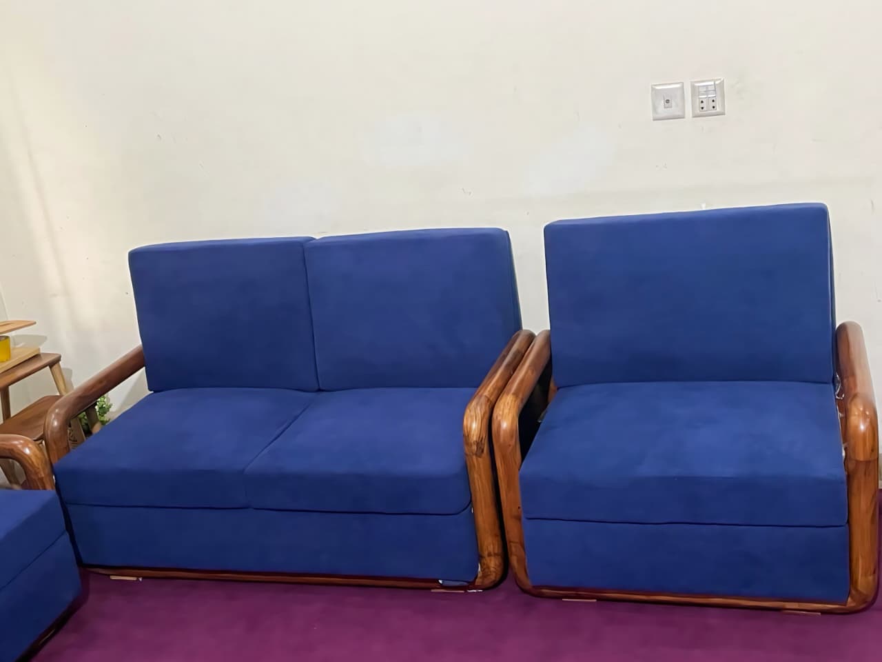 Mid-Century Bentwood Sofa Set