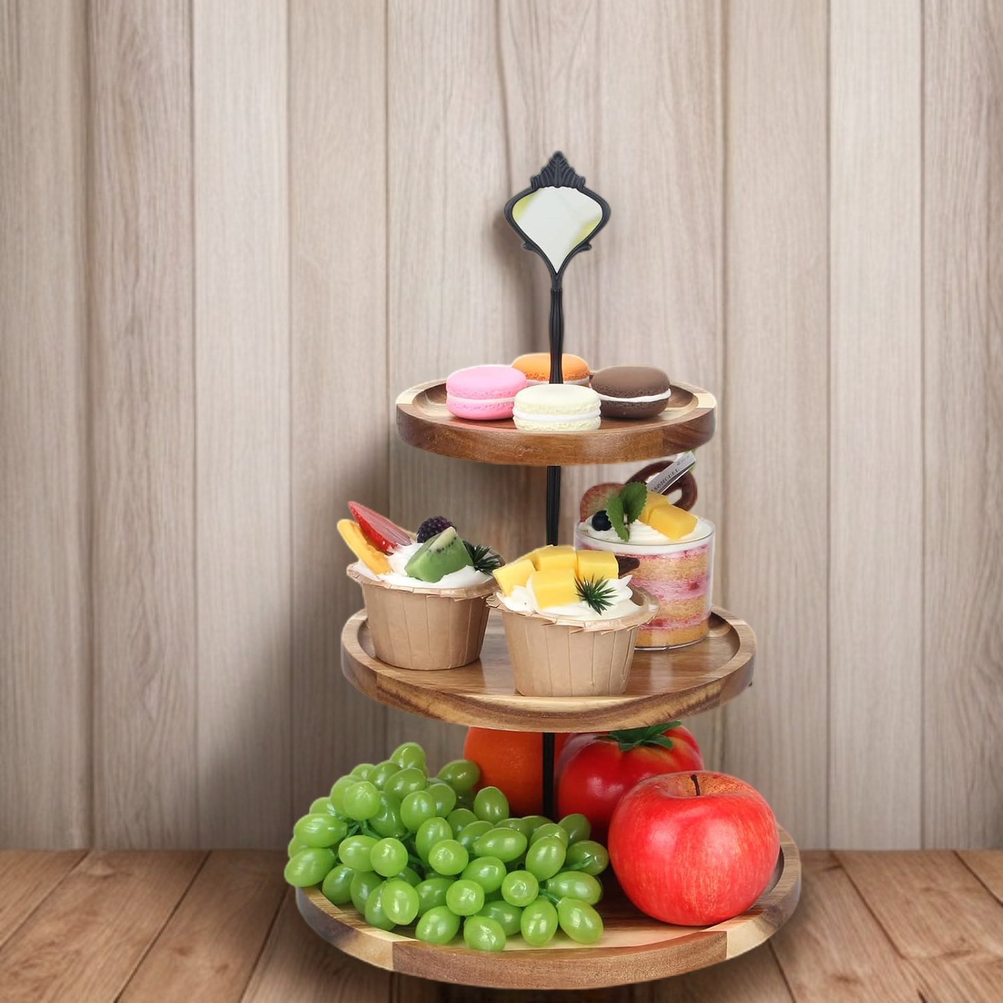 3 Tier- Wooden Cake Stand