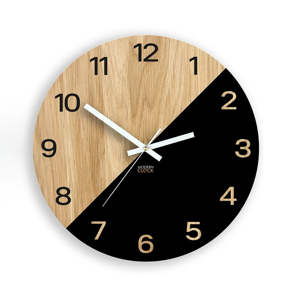 Wooden Clock Double Shade – Wood Sajawat