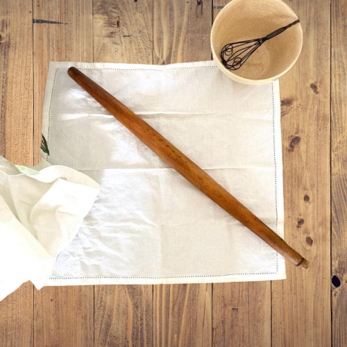 French Wood Rolling Pin – Ideal for Roti, Dough, and Pastry Prep
